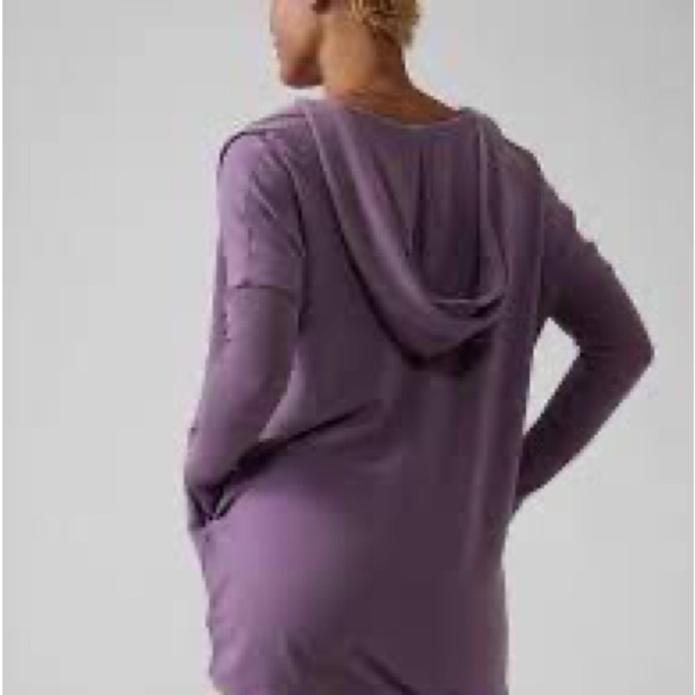 NWT Athleta Purana Wrap Sweatshirt - Picture 3 of 6